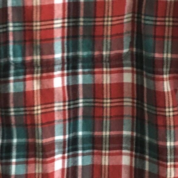 DENIM & SUPPLY RALPH LAUREN Plaid Cotton Button Front Shirt Blouse Red Blue S - Picture 3 of 6